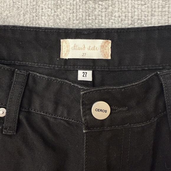 Altar'd State Jeans Womens 27 Ceros Distressed High Rise Straight Leg Ripped - Picture 4 of 11